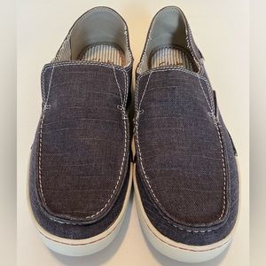 Clarks Denim Slip-on Loafers